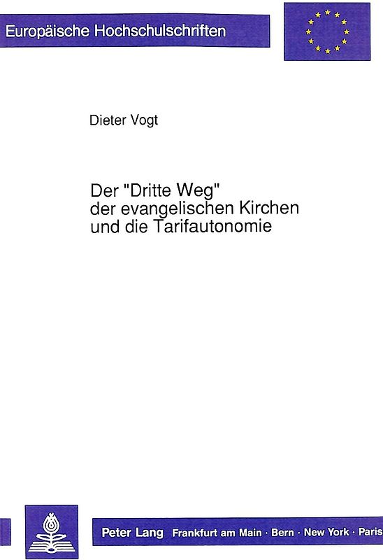 Der «Dritte Weg» der evangelischen Kirchen und die Tarifautonomie