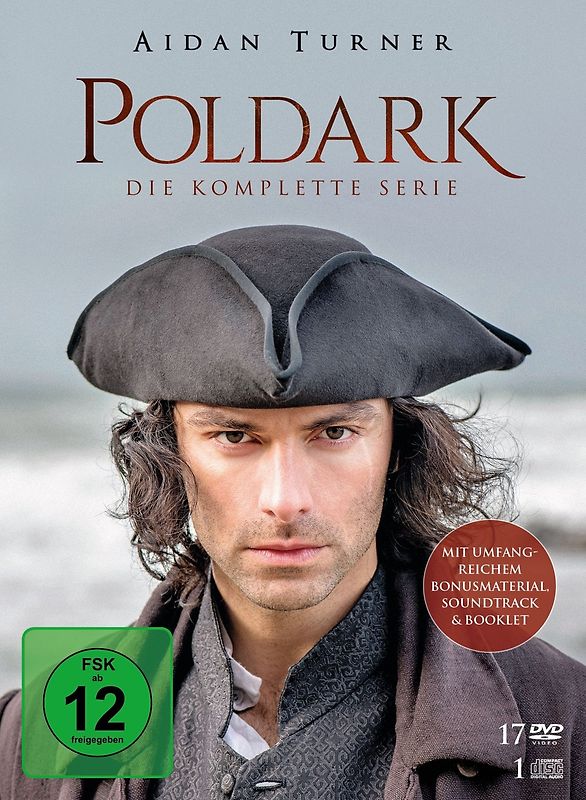 Poldark - Die komplette Serie [17 DVDs + CD] DVD
