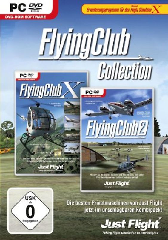 Flight Simulator X - Flying Club Collection [Addon] PC Spiele