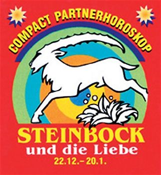 Steinbock und die Liebe. Compact Partnerhoroskop