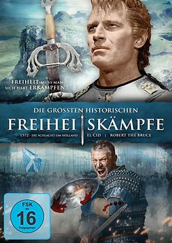 Die größten historischen Freiheitskämpfe [3 Discs] DVD