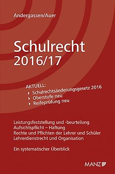 Schulrecht 2016/17