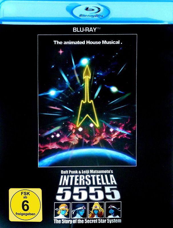 Interstella 5555: The 5tory of the 5ecret 5tar 5ystem Blu-ray Disc