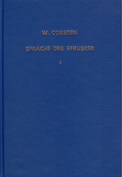 Über die Sprache der Etrusker / Über die Sprache der Etrusker - Band 1