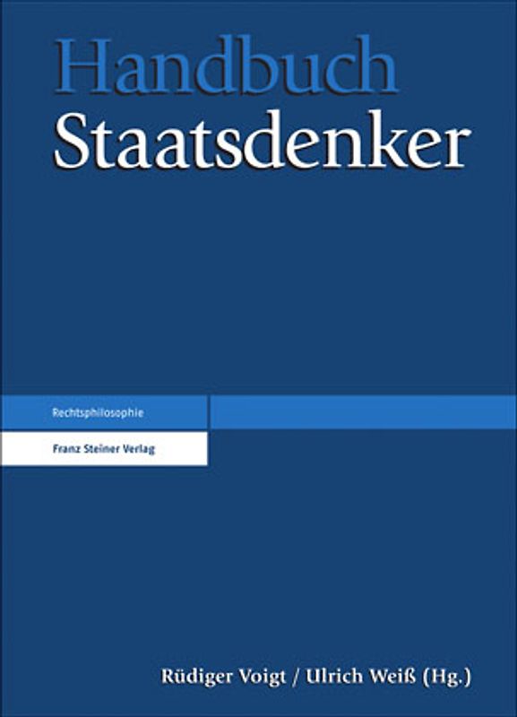 Handbuch Staatsdenker