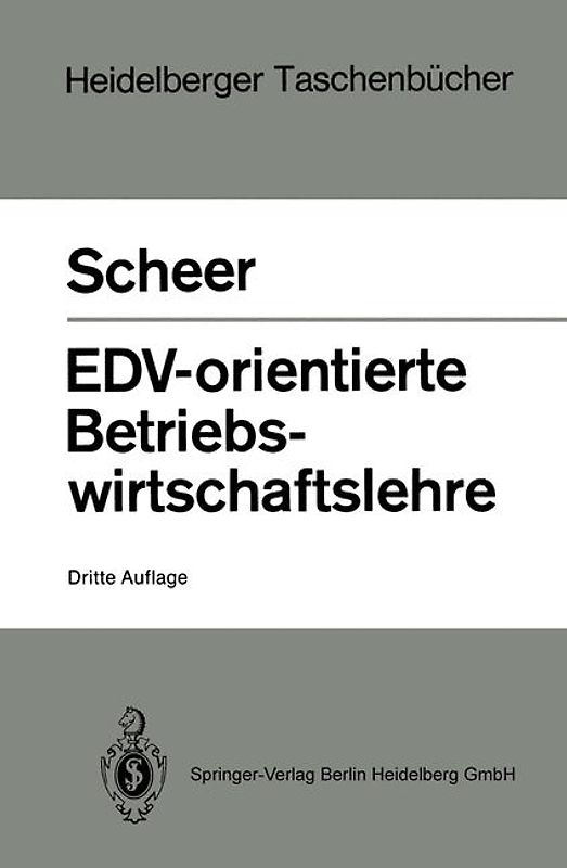 EDV-orientierte Betriebswirtschaftslehre