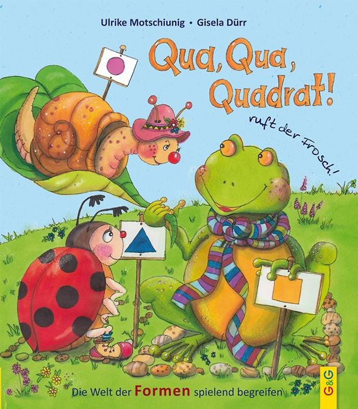 Qua, Qua, Quadrat!, ruft der Frosch