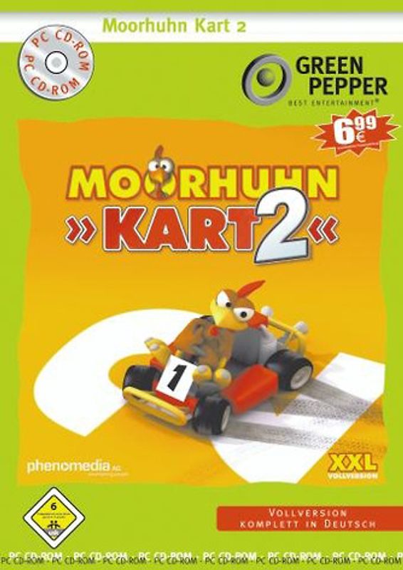Moorhuhn Kart 2 [Green Pepper] PC Spiele