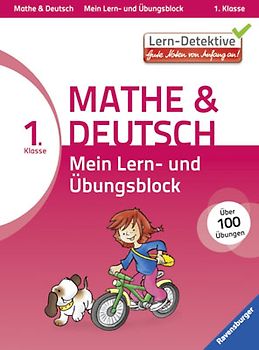 Mein Lern- und Übungsblock Mathe & Deutsch 1. Klasse