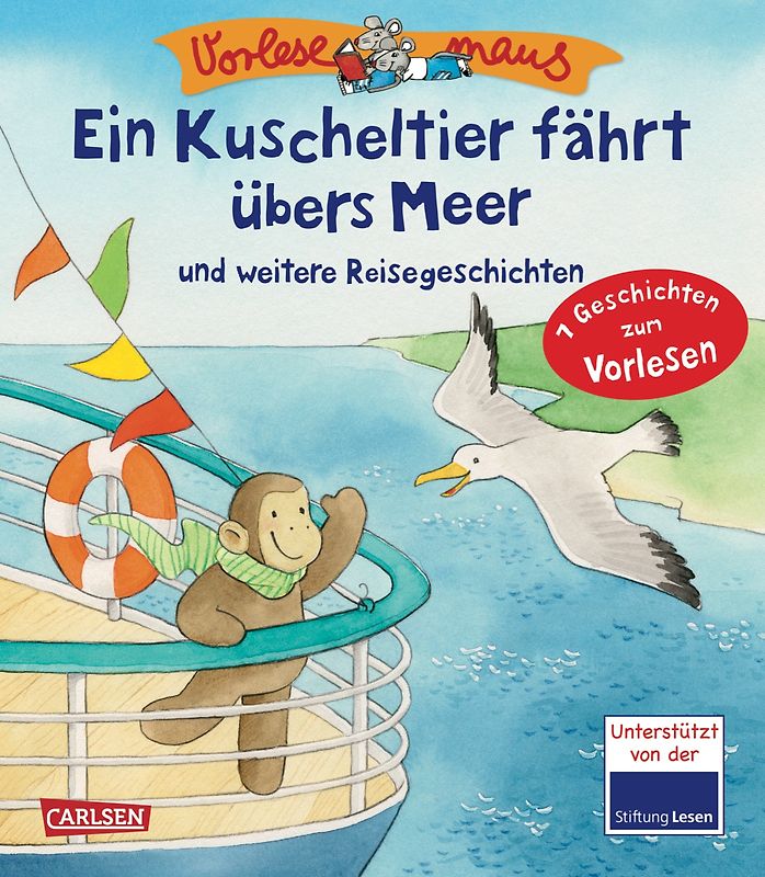 VORLESEMAUS 1: Ein Kuscheltier fährt übers Meer