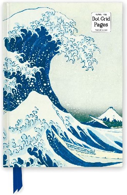 Katsushika Hokusai: The Great Wave (Foiled Dot Grid Journal)