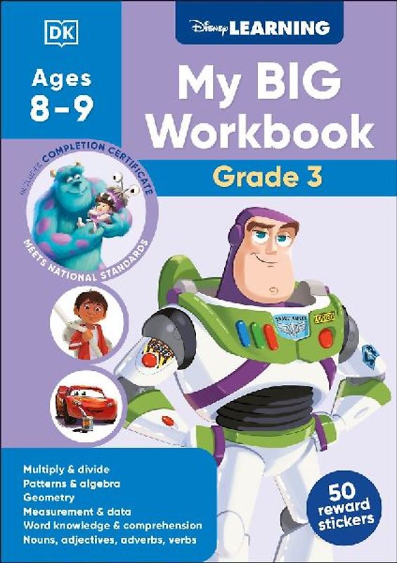 Disney Learning Big Workbook Grade 3
