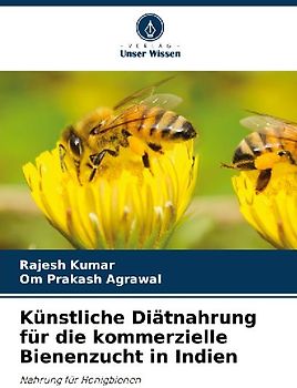 Künstliche Diätnahrung für die kommerzielle Bienenzucht in Indien