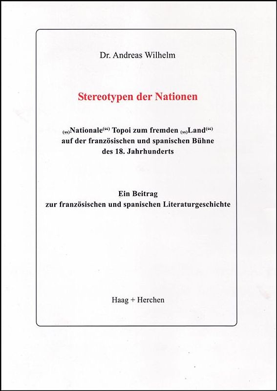 Stereotypen der Nationen