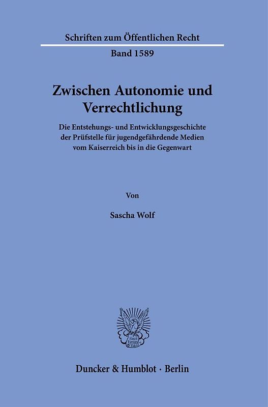 Zwischen Autonomie und Verrechtlichung