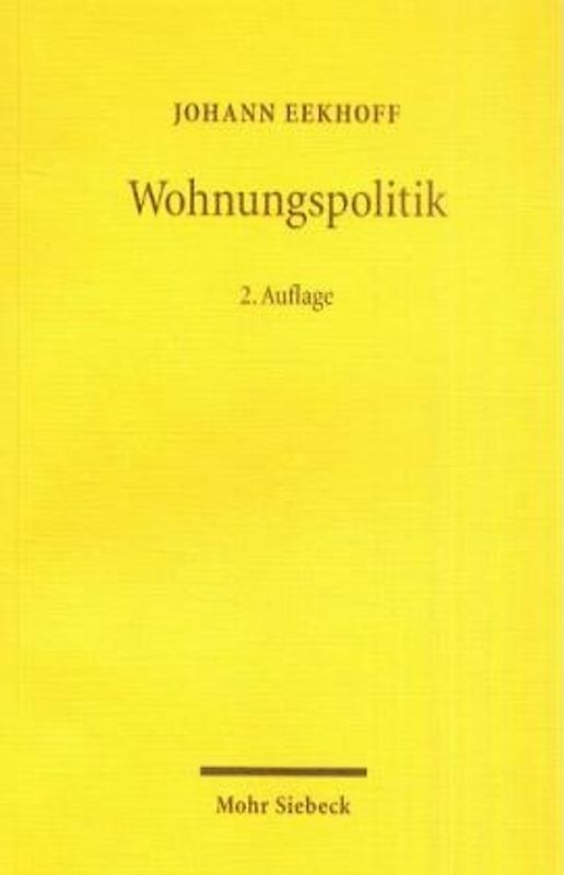 Wohnungspolitik