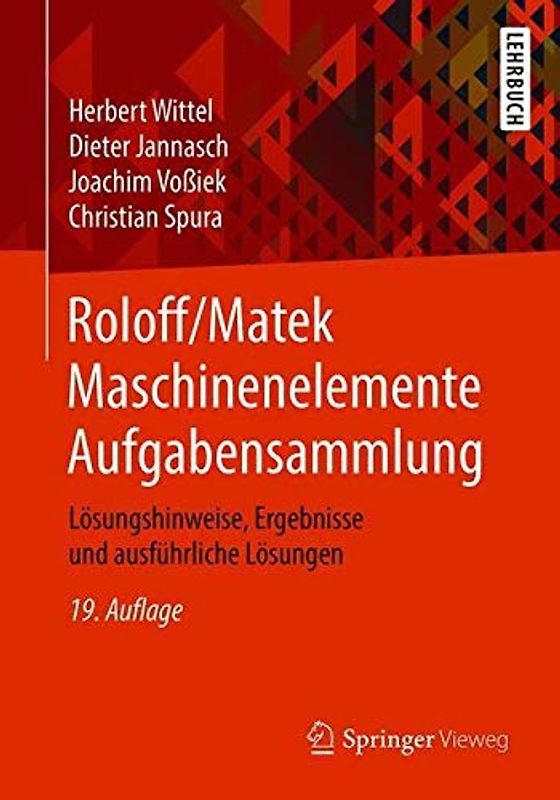 Roloff/Matek Maschinenelemente Aufgabensammlung
