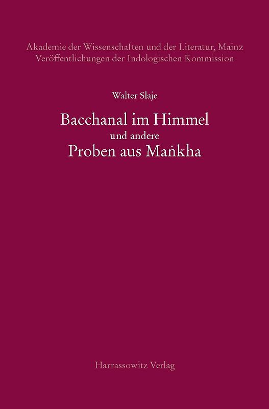 Bacchanal im Himmel und andere Proben aus Ma'nkha