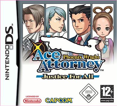 Phoenix Wright - Ace Attorney: Justice for All Nintendo DS