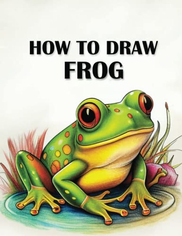 How To draw Frog: Frog Activity Book | A Step-by-Step Guide for Beginners