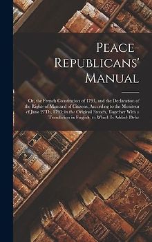 Peace-Republicans' Manual