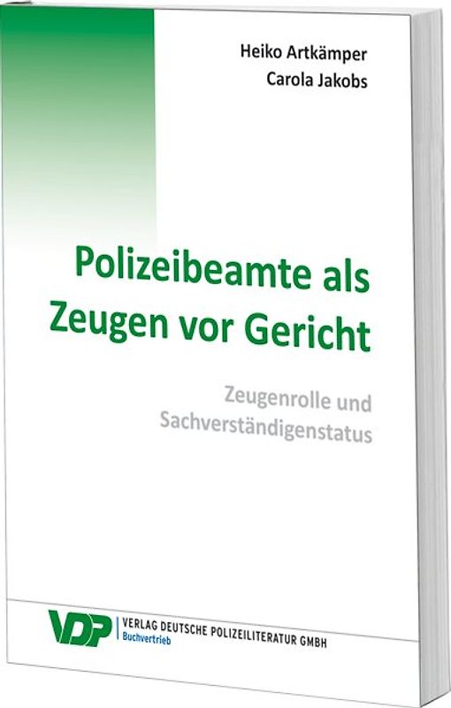 Polizeibeamte als Zeugen vor Gericht
