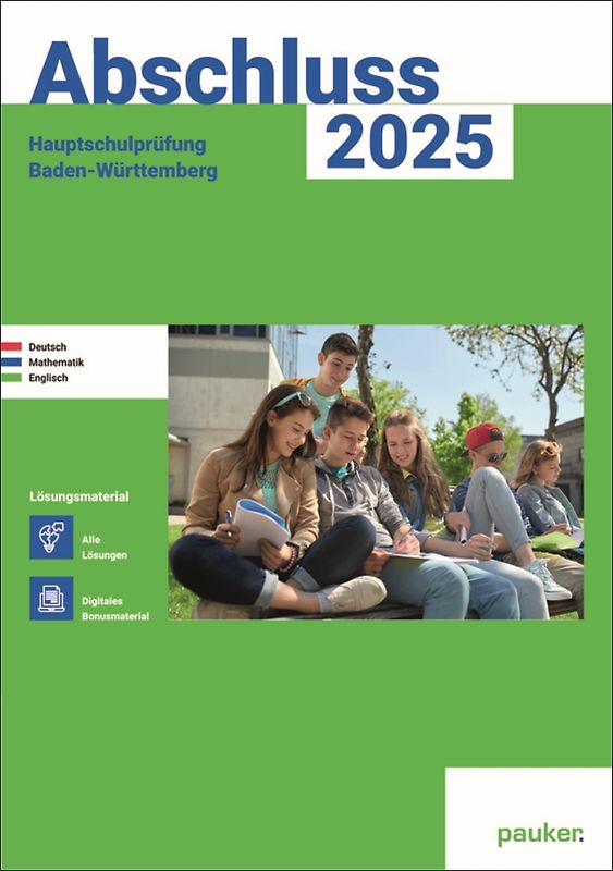 Abschluss 2026 - Hauptschule Baden-Württemberg - Lösungsband