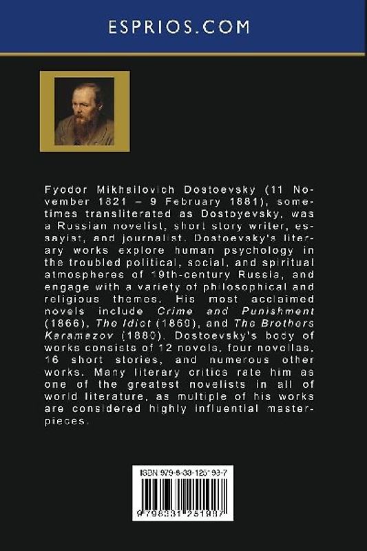 The Idiot, Vol. 1 (Esprios Classics)