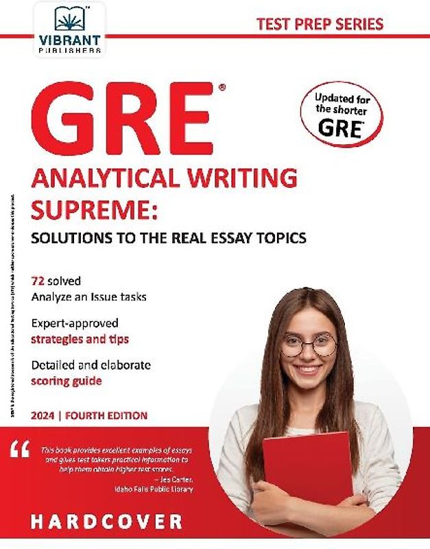 GRE Analytical Writing Supreme Solutions to the Real Essay Topics