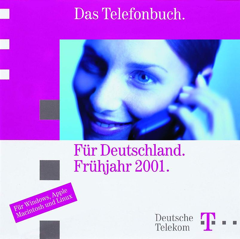Das Telefonbuch für Deutschland - Frühjahr 2001 MacOS