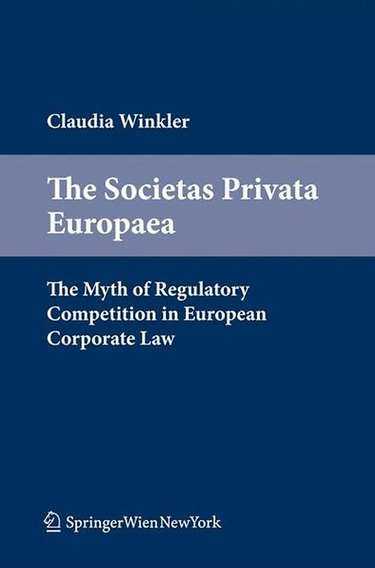 The Societas Privata Europaea