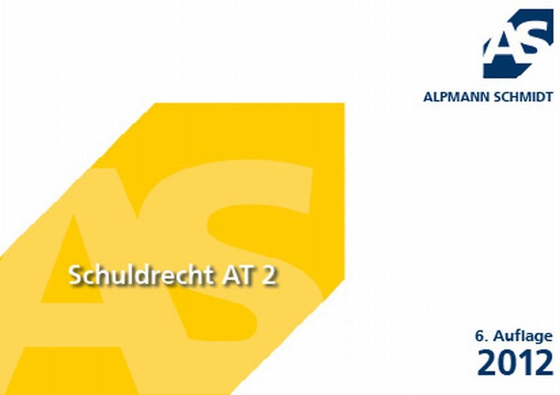 Schuldrecht AT 2