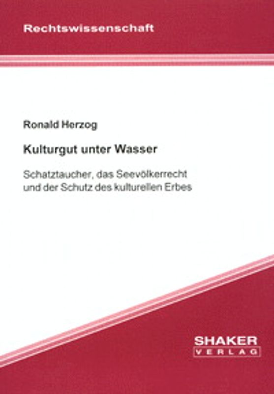 Kulturgut unter Wasser