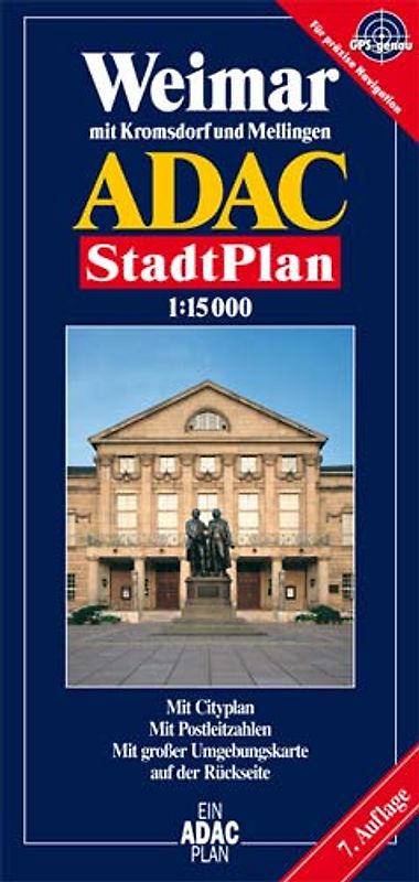 ADAC Stadtplan Weimar