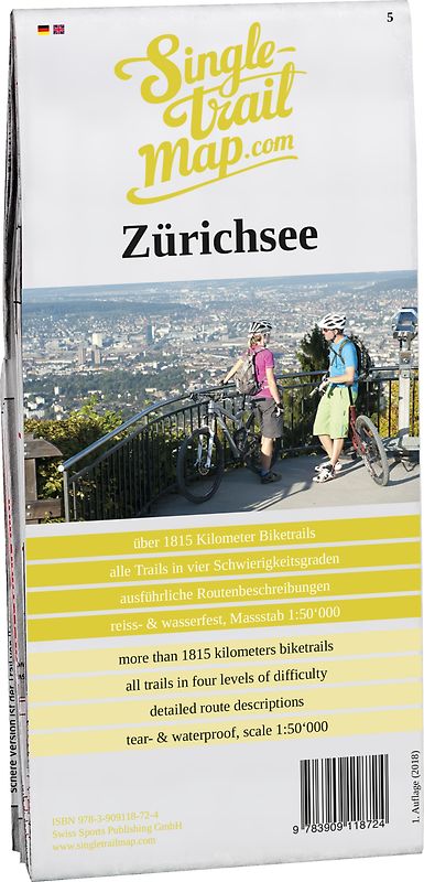 Singletrail Map 005 Zürichsee