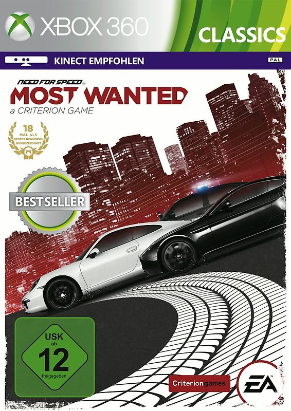 Need For Speed: Most Wanted Xbox 360