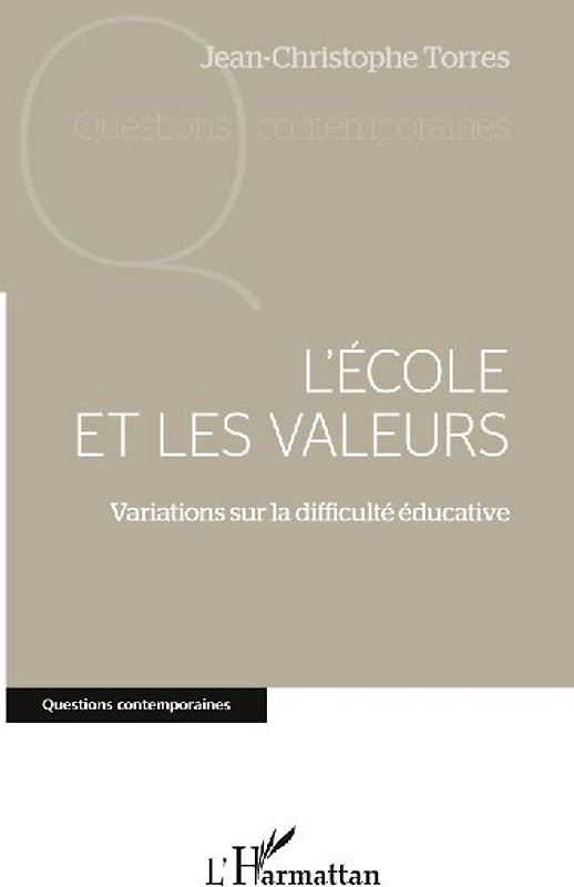 L'école et les valeurs