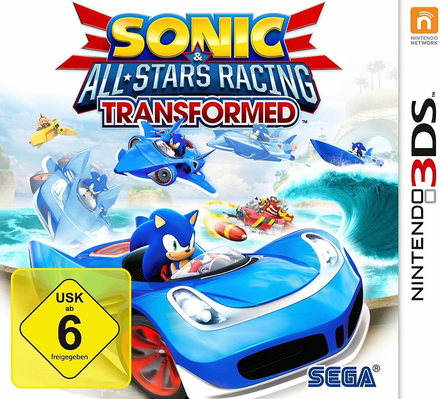Sonic All Stars Racing Transformed Nintendo 3DS