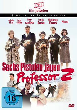 Sechs Pistolen jagen Professor Z. [Filmjuwelen] DVD