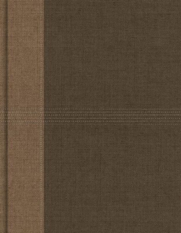 NASB Notetaking Bible, Large Print Edition, Brown Cloth Over Board