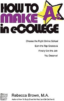 How To Make As in eCollege