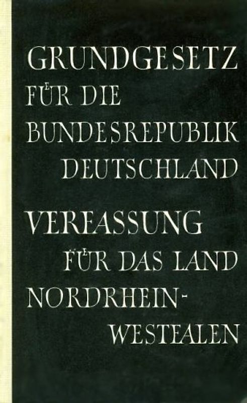 Verfassung für das Land Nordrhein-Westfalen