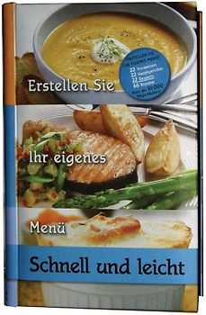 Erstellen Sie Ihr eigenes Menü - schnell und leicht