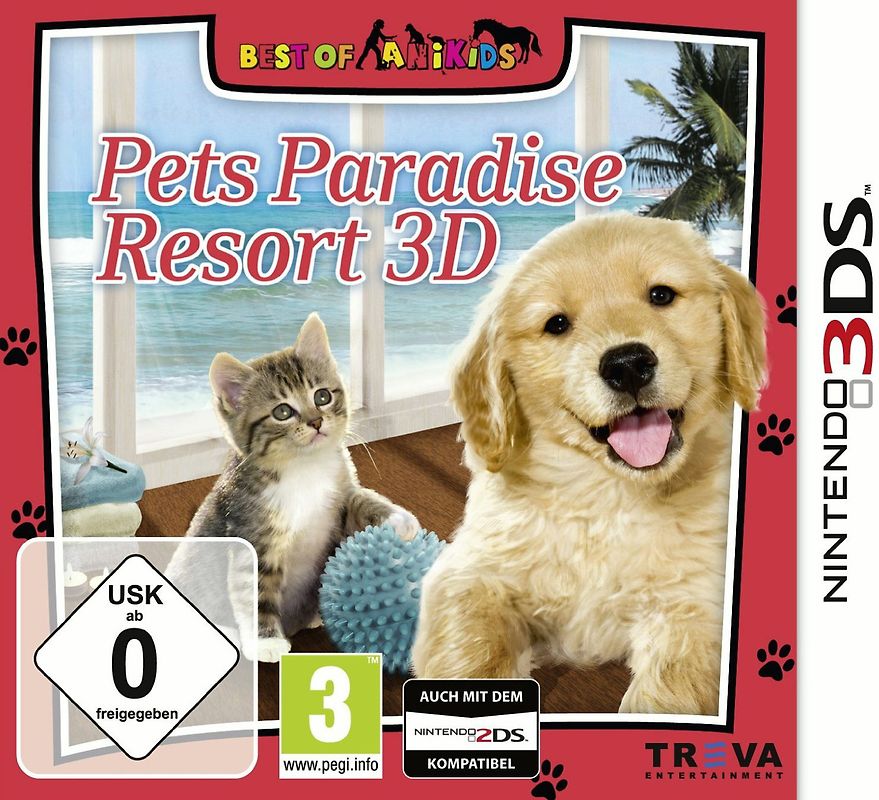 Pets Paradise Resort 3D Nintendo 3DS