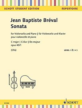 Sonate C-Dur: op. 40/1. Violoncello und Klavier (2. Violoncello).: op. 40/1. cello and piano (2. cello). (Schott Student Edition)