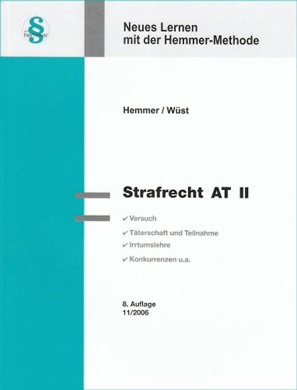 Strafrecht AT II