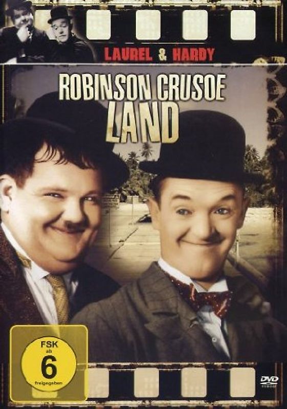 Laurel & Hardy - Robinson Crusoe Land DVD