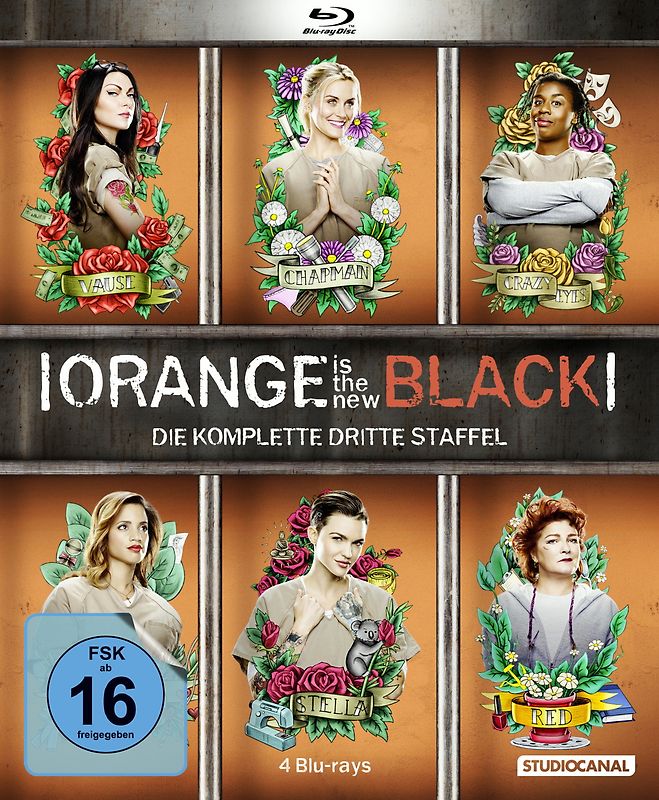 Orange Is the New Black - Die komplette dritte Staffel [4 Discs] Blu-ray Disc
