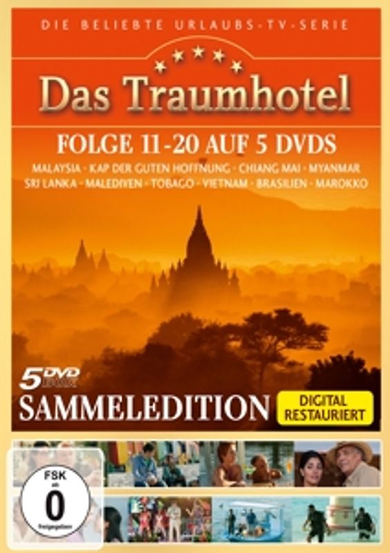 Das Traumhotel-Sammeledition-Folge 11-20 auf DVD
