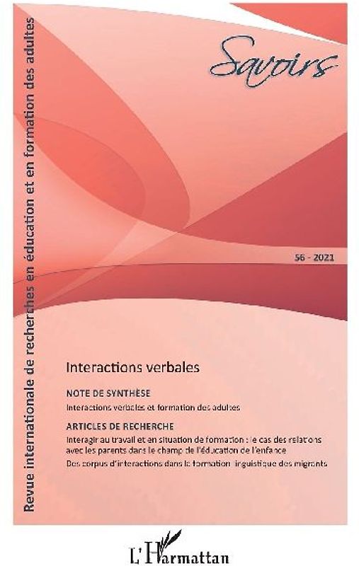 Interactions verbales n°56 - 2021